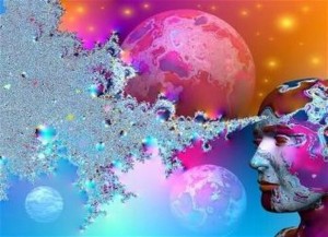 brain making the universe